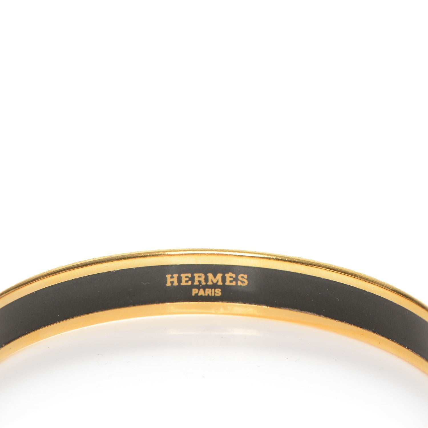 Hermes Enamel Printed Brazil Narrow Bracelet 62 4 of 5