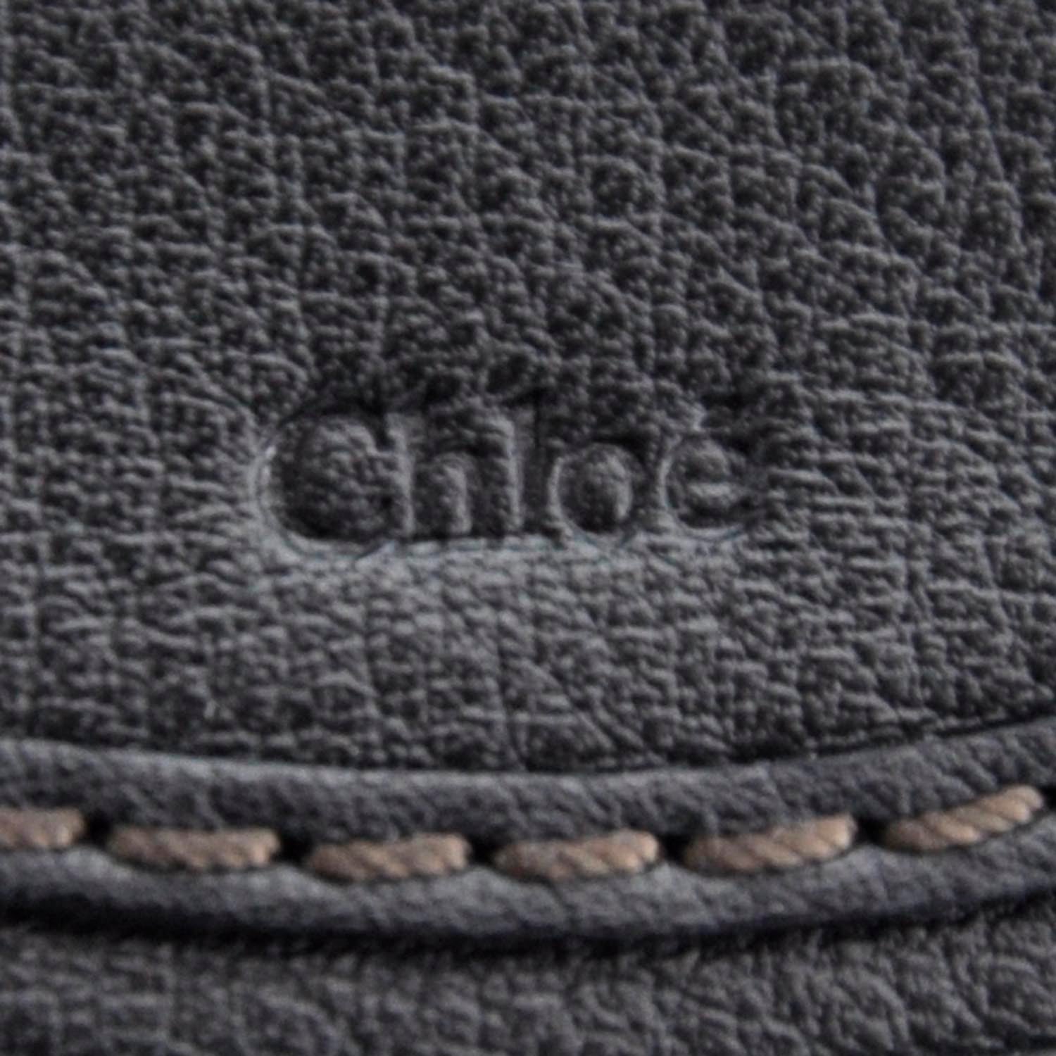 Chloe Leather Marcie Round Crossbody Bag Black 6 of 8