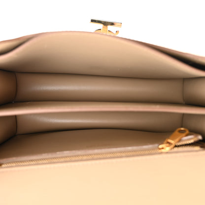 Burberry Calfskin Monogram Embossed Medium TB Chain Bag Honey 5 of 12