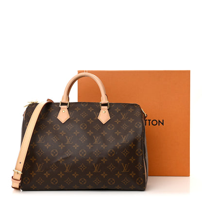 Louis Vuitton Monogram Speedy Bandouliere 35 11 of 11