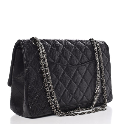 Chanel Aged Calfskin Quilted 2.55 Reissue 227 Flap Black 4 of 10