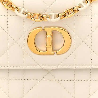 Christian Dior Lambskin Macrocannage Mini Miss Caro Bag Latte 8 of 11
