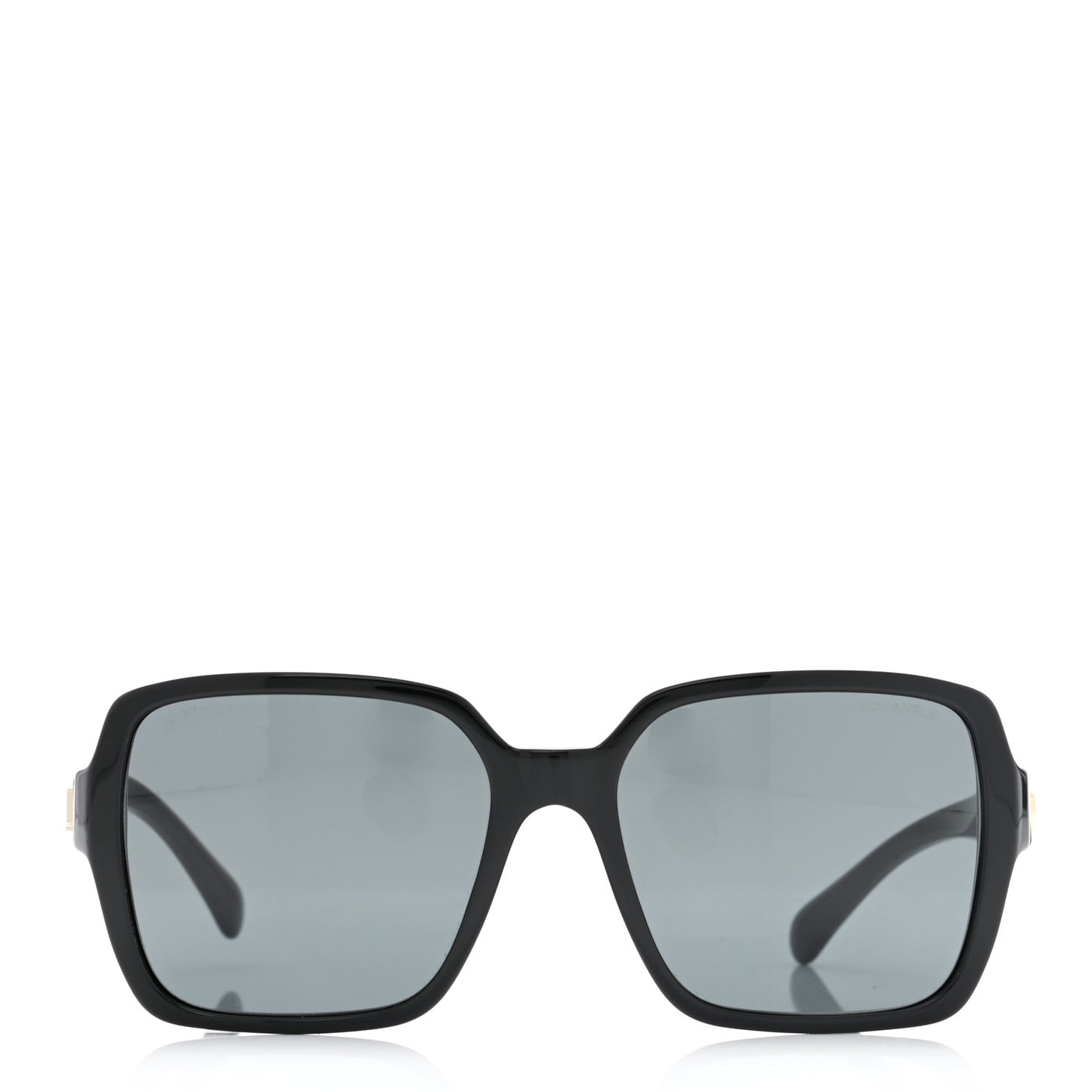 Acetate Square Sunglasses 5408 Black