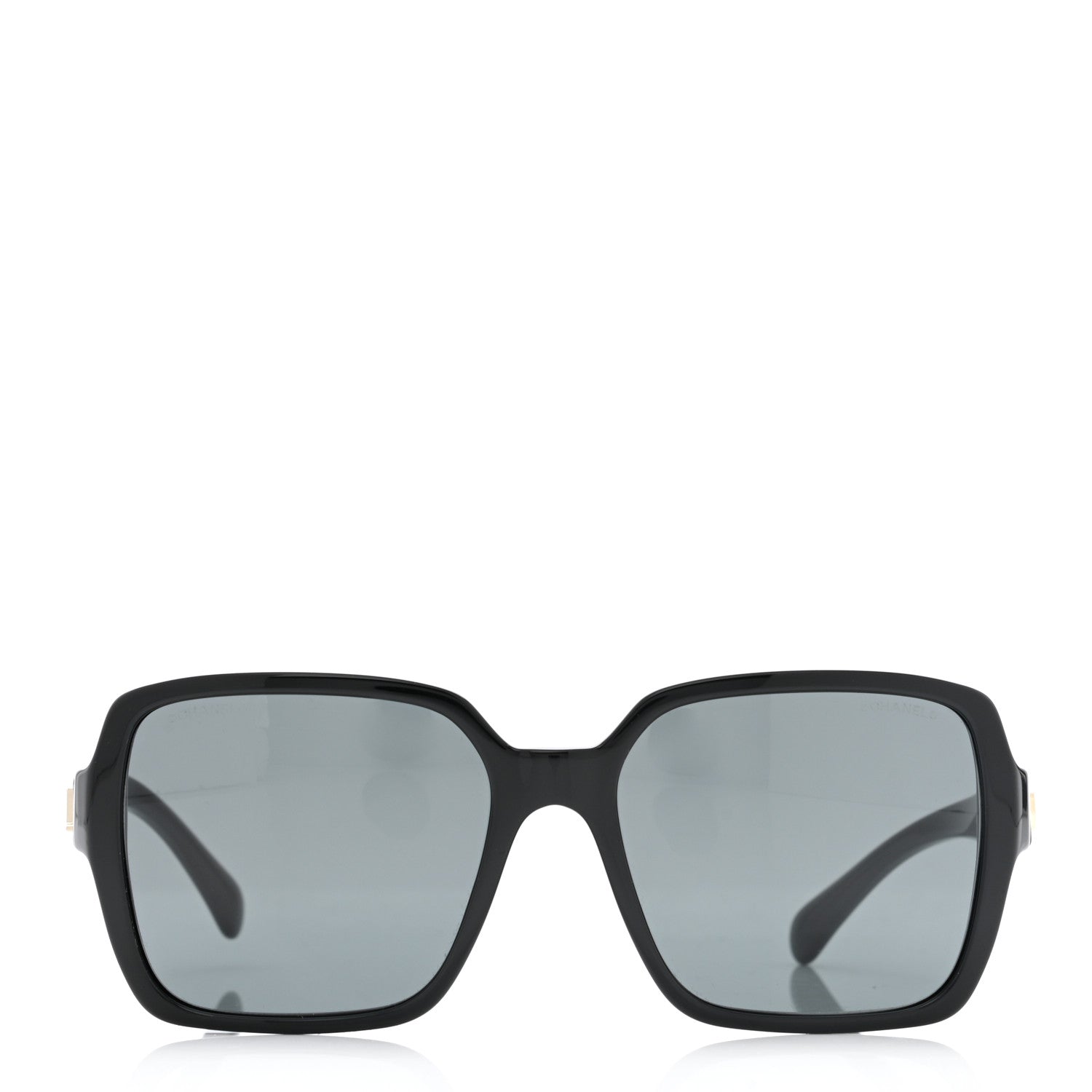 Chanel Acetate Square Sunglasses 5408 Black 2 of 9