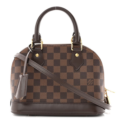 Louis Vuitton Damier Ebene Alma BB 1 of 10