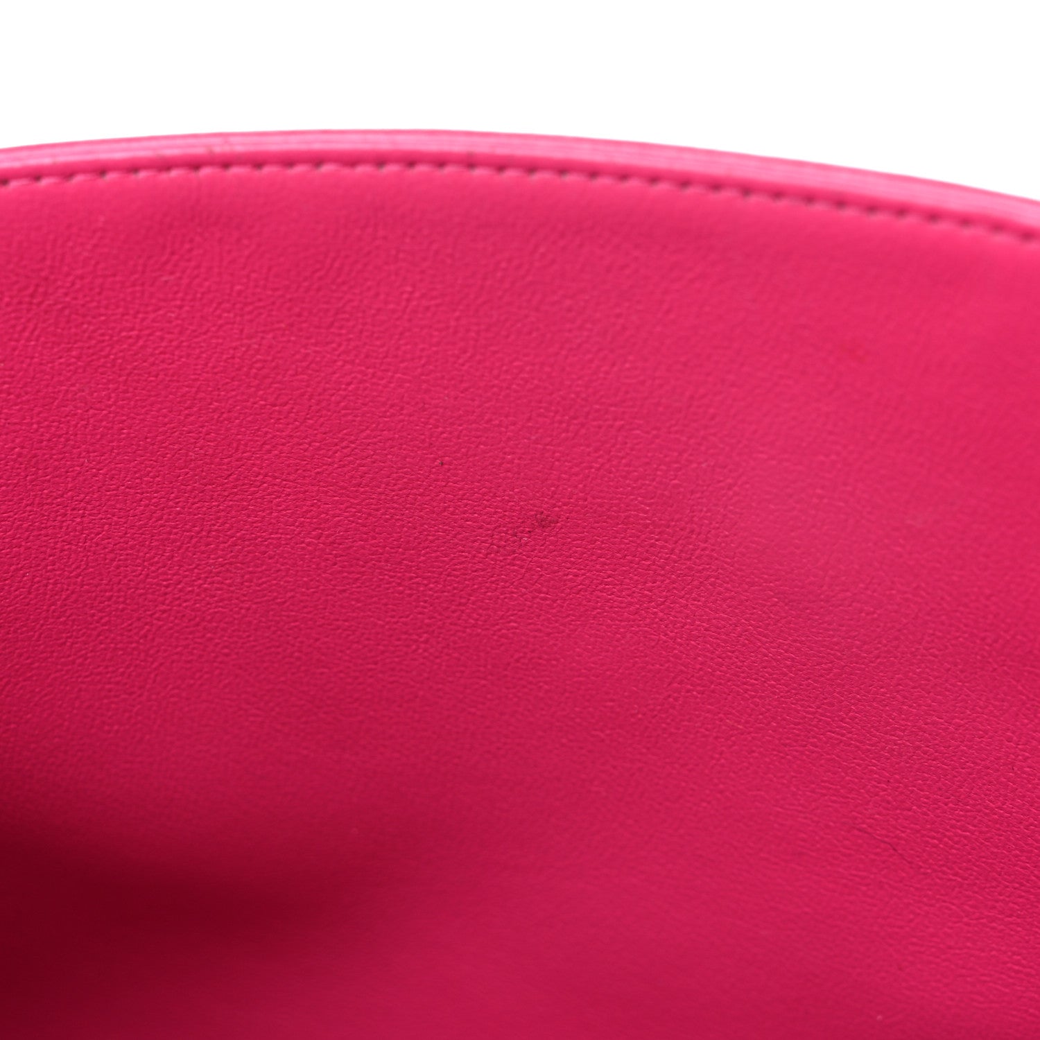 Chanel Lambskin Quilted Jumbo Double Flap Dark Pink 13 of 21