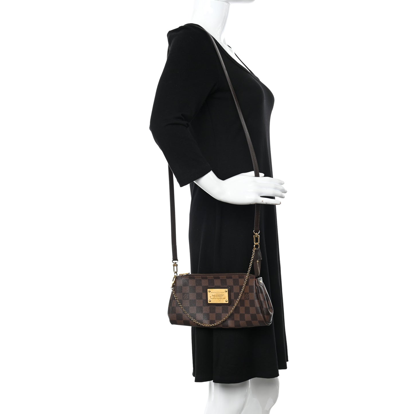 Damier Ebene Eva Clutch