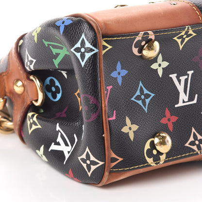 Louis Vuitton Monogram Multicolor Beverly MM Black 7 of 12