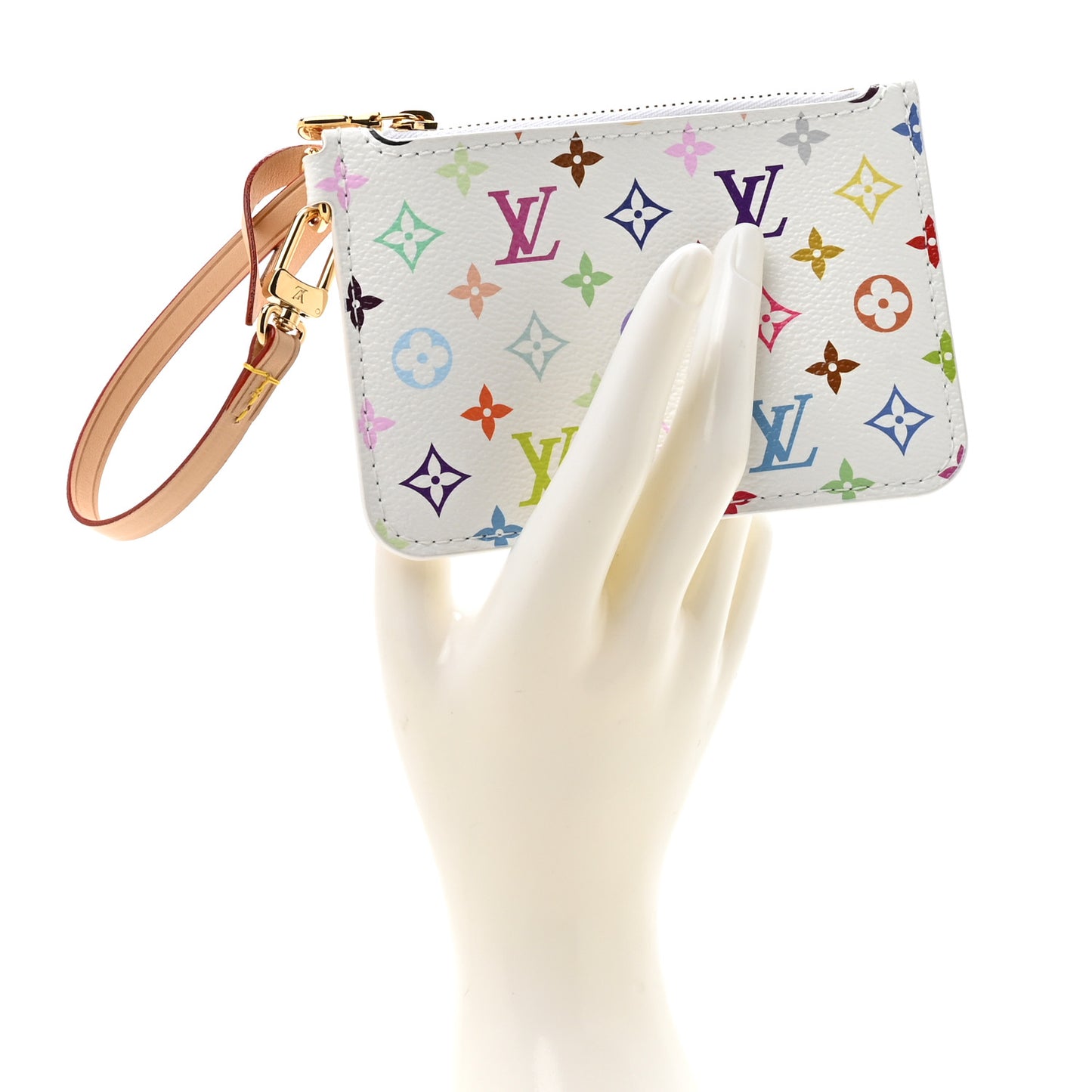 LV x TM Monogram Multicolor All In BB Pochette White