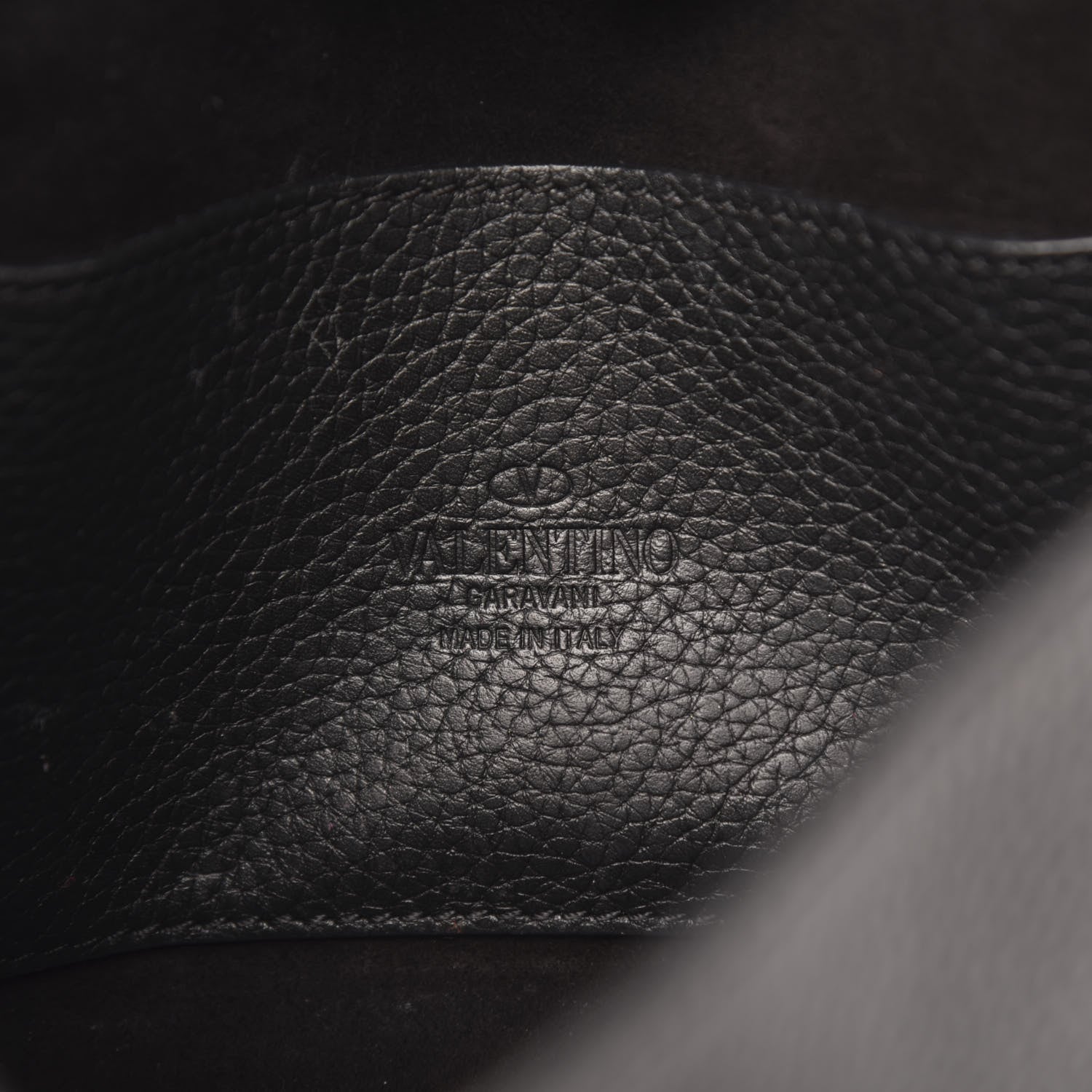 Valentino Garavani Pebbled Calfskin Medium Rockstud Flip Lock Crossbody Bag Black 6 of 14