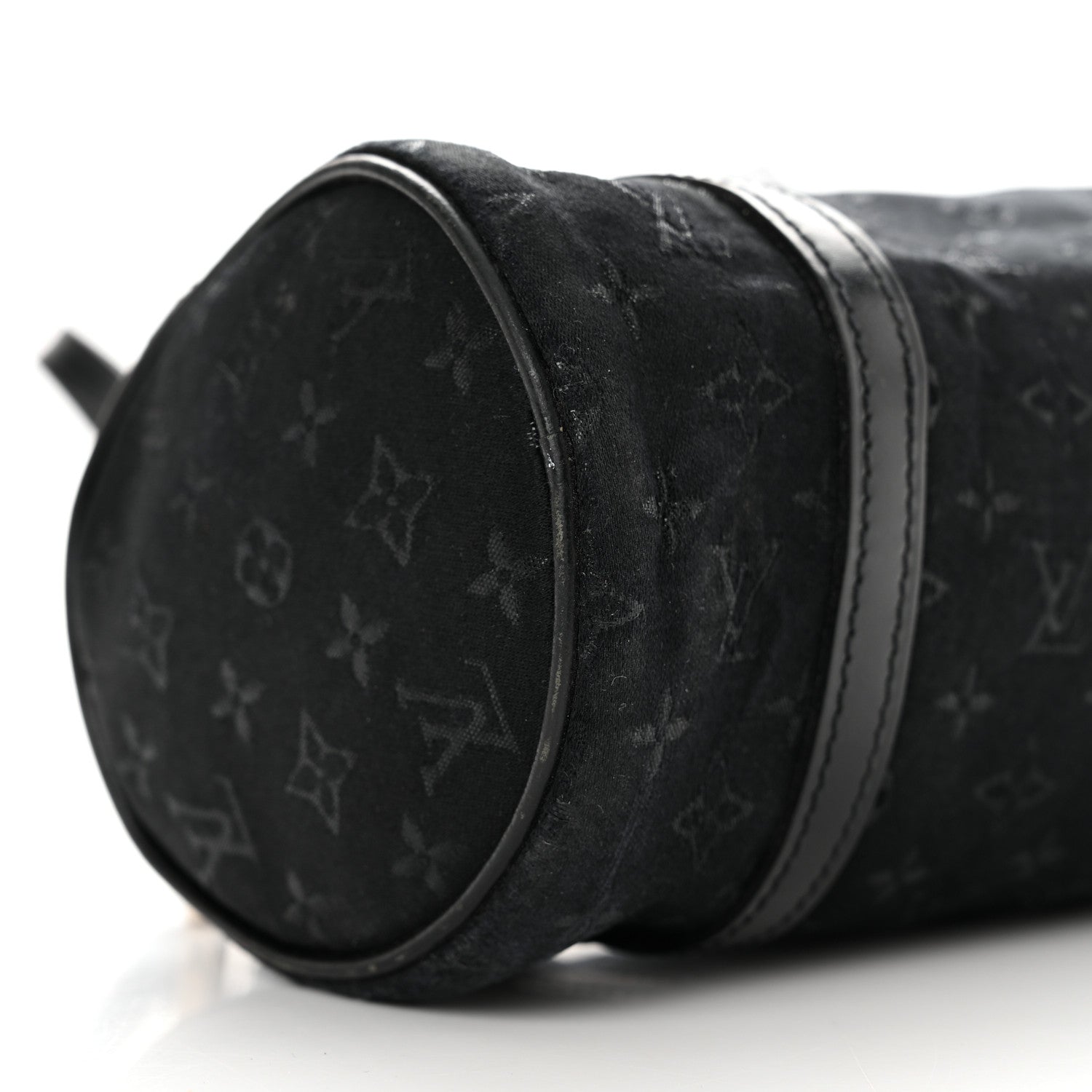 Louis Vuitton Satin Monogram Mini Papillon Black 8 of 9