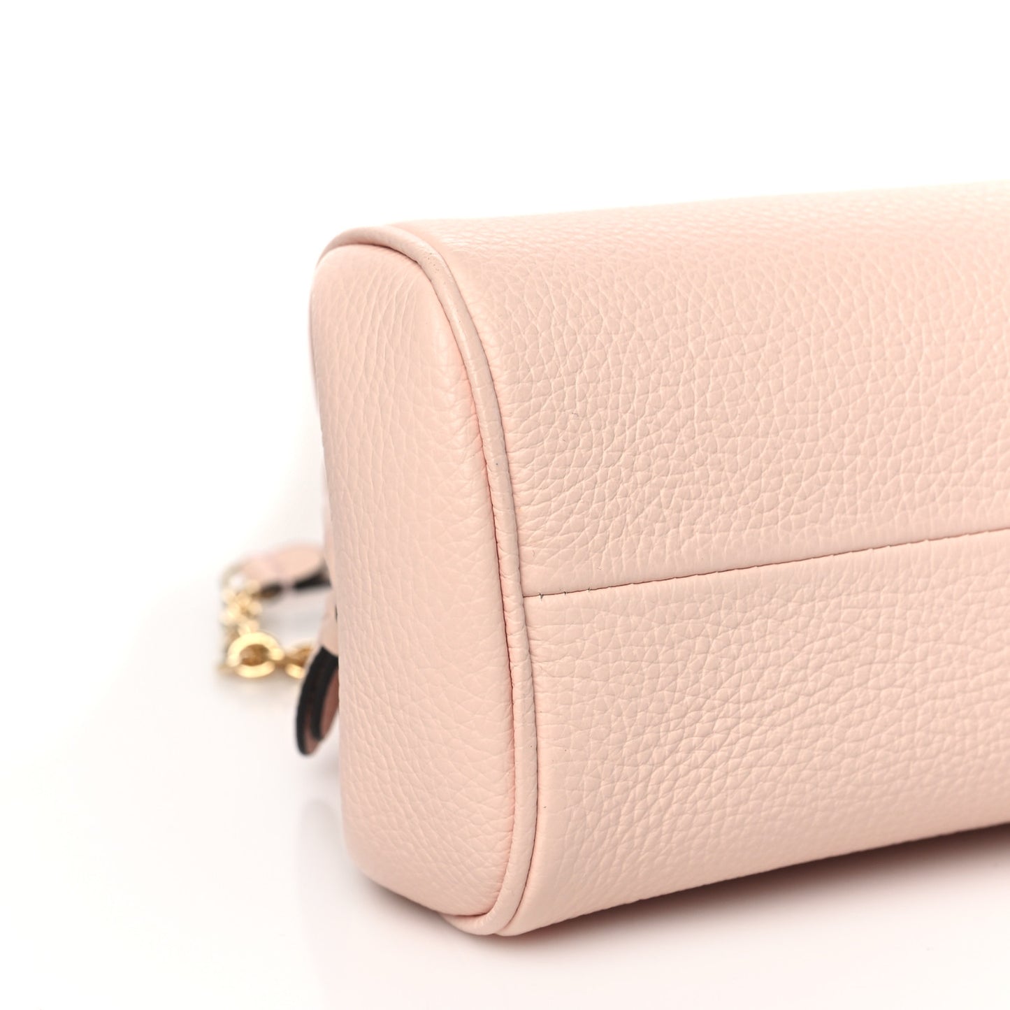 Calfskin Small Gancini Crossbody Pink Lemonade