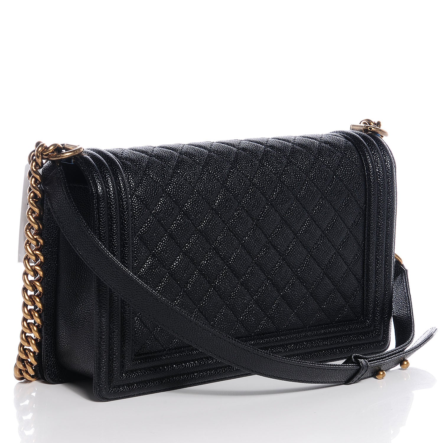 Chanel Caviar Medium Boy Flap Bag Black 3 of 9