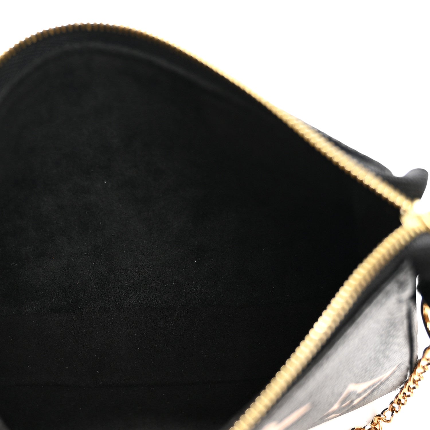 Louis Vuitton Empreinte Monogram Giant Mini Pochette Accessories Black 5 of 6