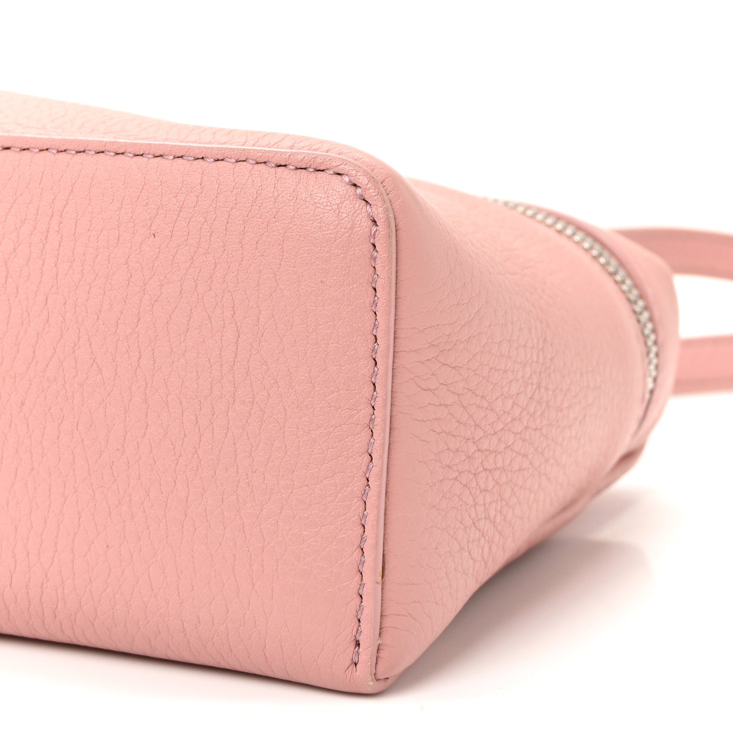 Loro Piana Grained Calfskin L19 Extra Pocket Pouch Rosa 1819223