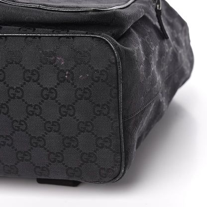 Gucci GG Monogram Single Buckle Backpack Black 18 of 18