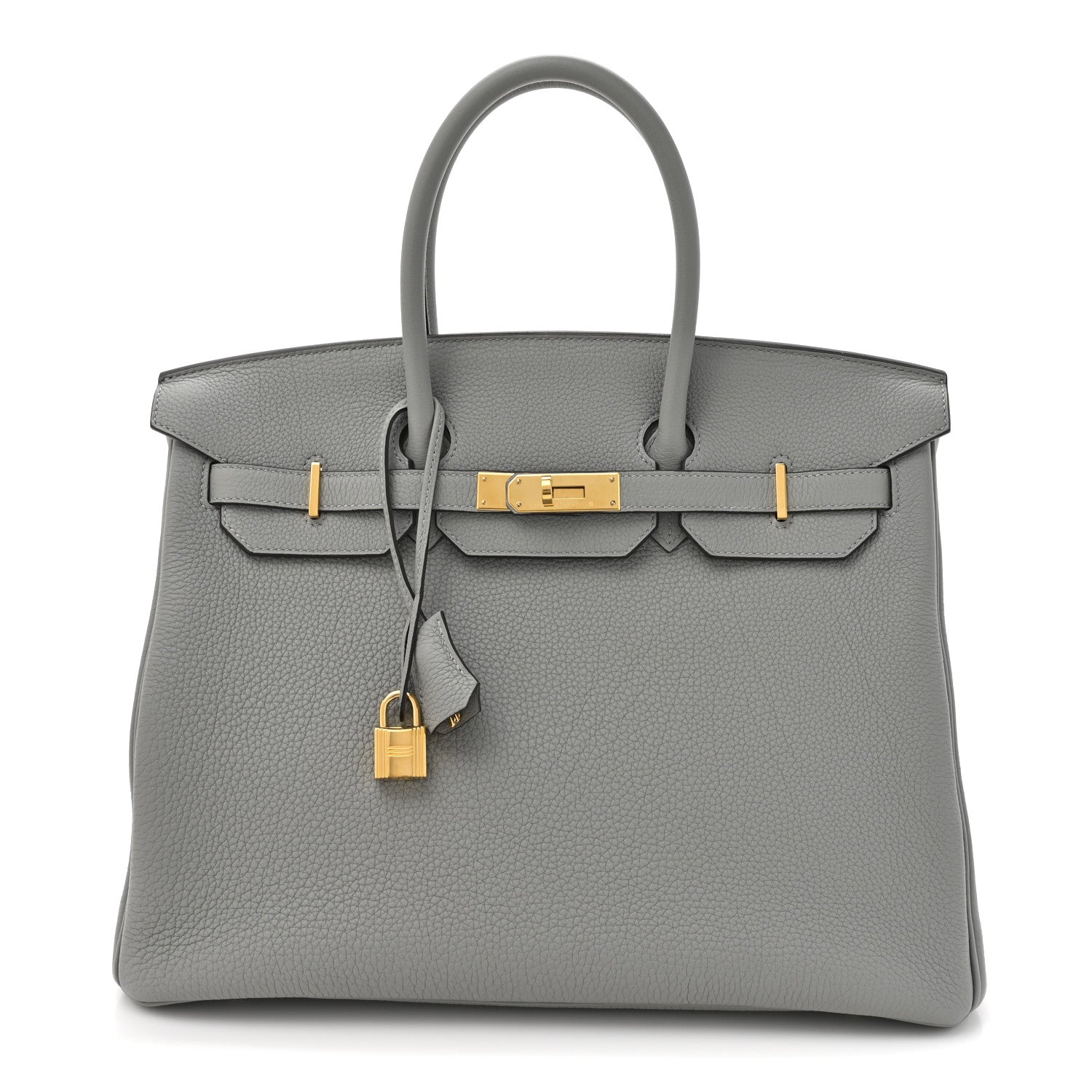 Hermes Togo Birkin 35 Gris Mouette 1 of 10