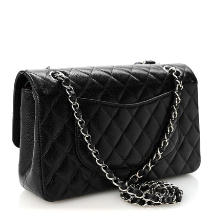 Chanel Caviar Quilted Medium Double Flap Black 5 of 19