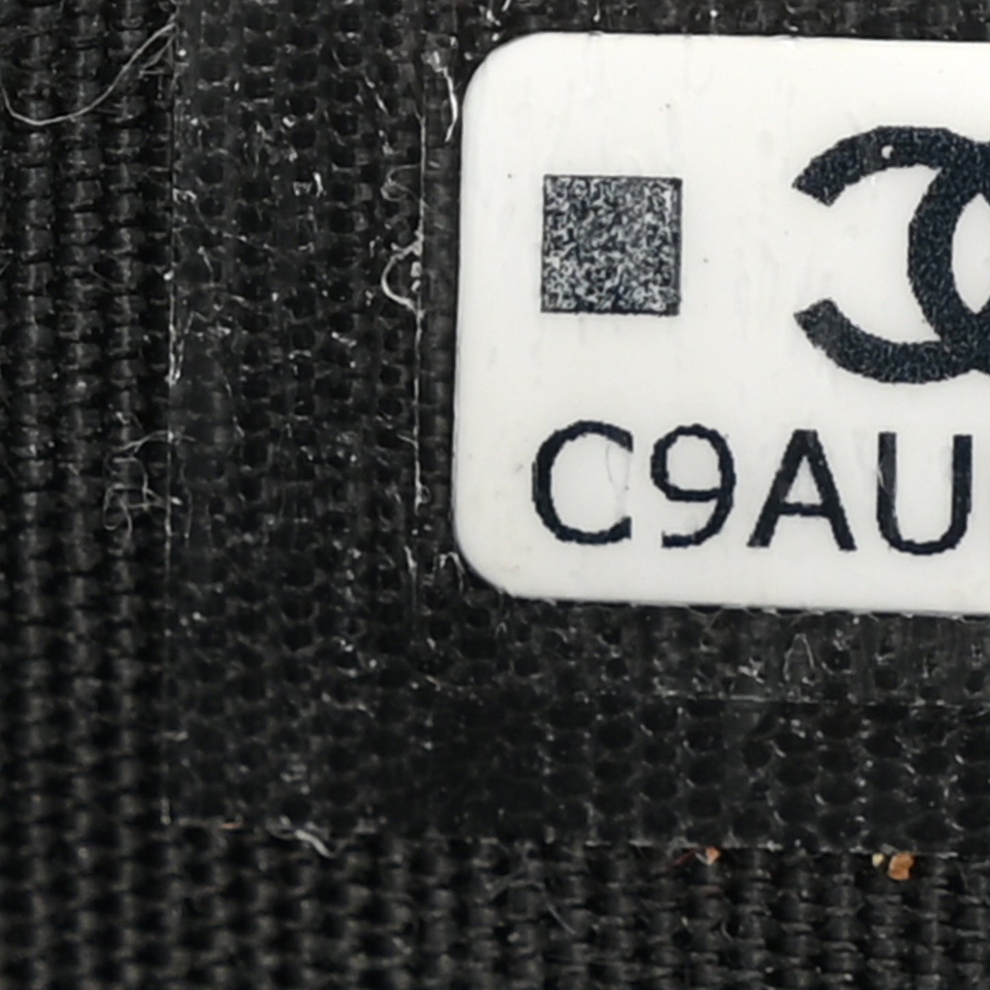 Caviar Quilted Card Holder Black