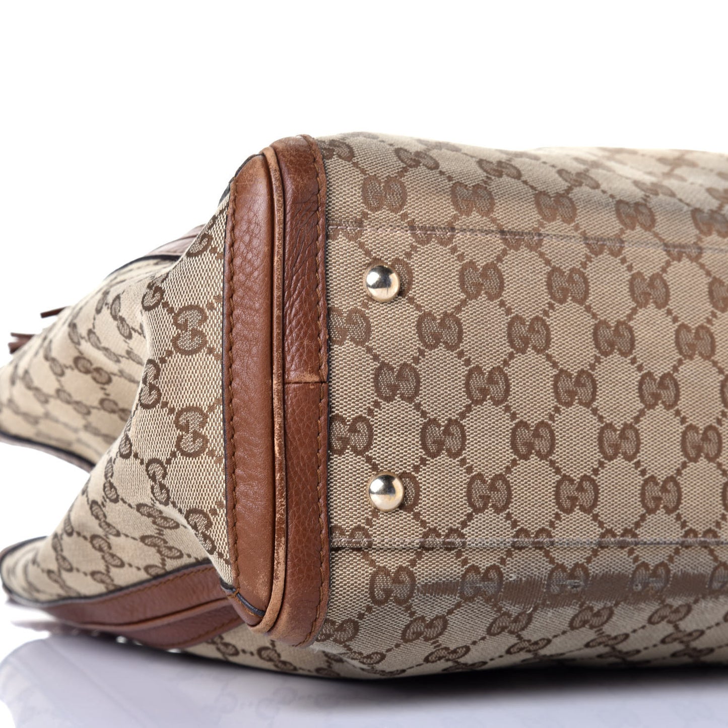Monogram Cellarius Calfskin Medium Bella Tote Beige Ebony Cuir