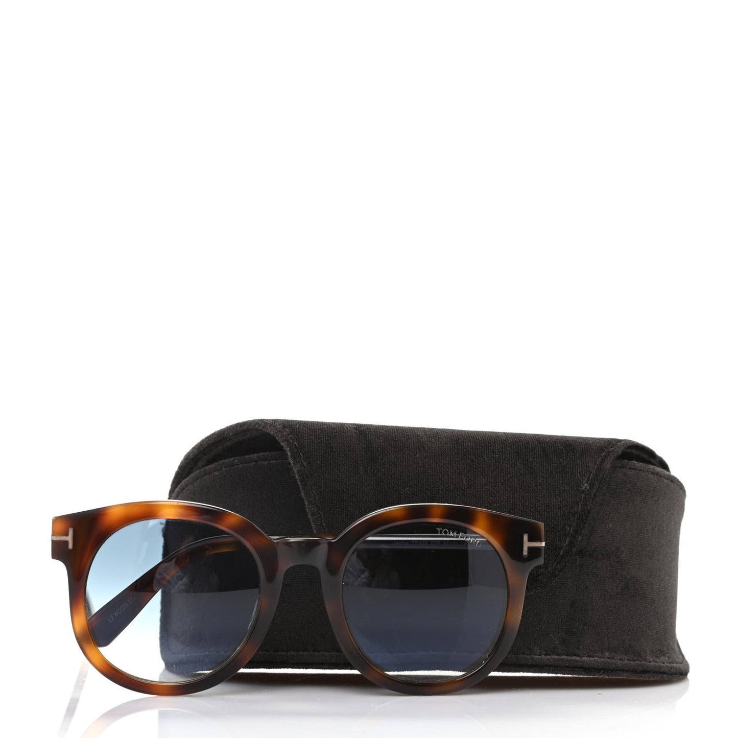 Janina Round Sunglasses TF435 Tortoise