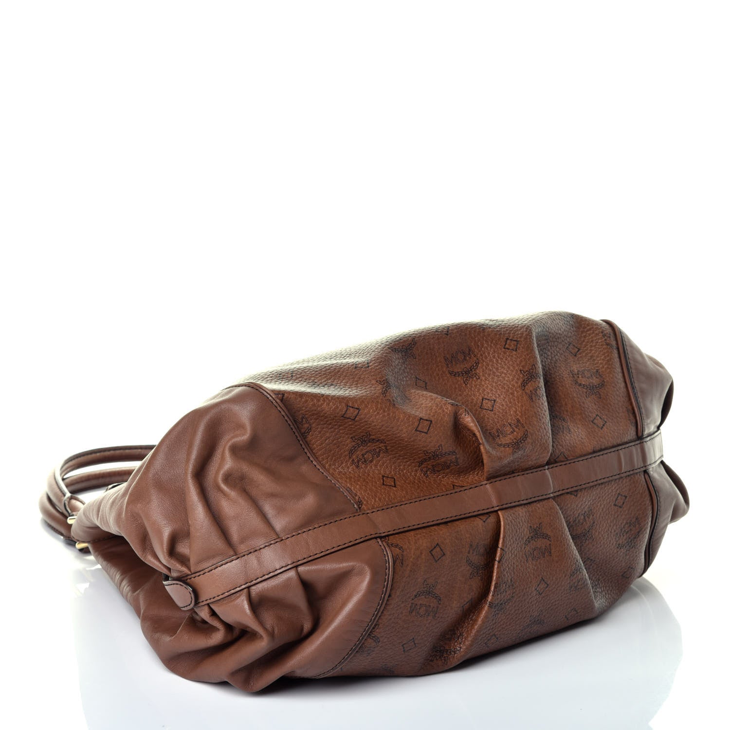MCM Visetos Shoulder Bag Brown 4 of 8