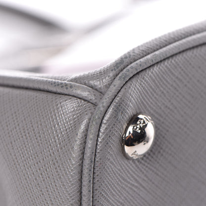 Prada Saffiano Medium Galleria Double Zip Tote Marmo 17 of 18
