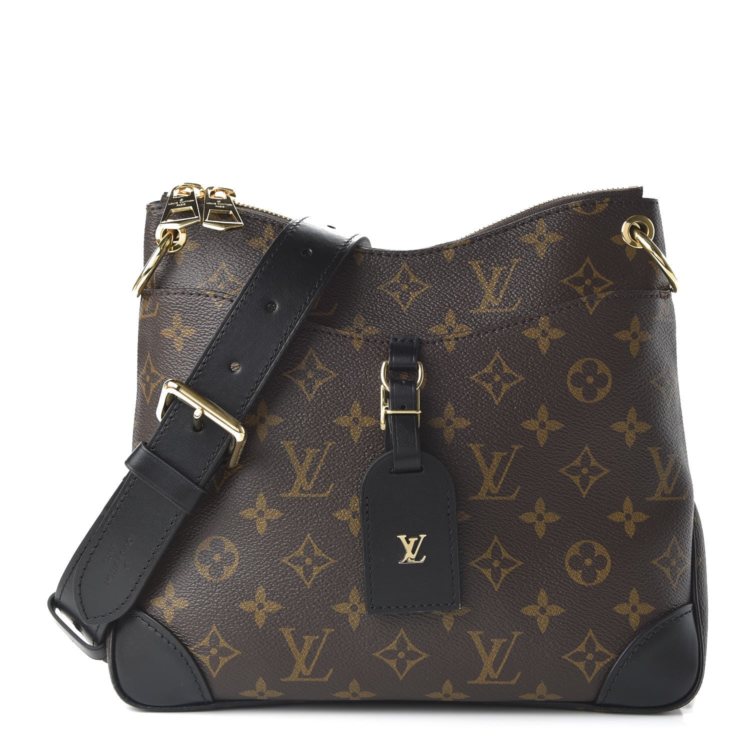 Louis Vuitton Monogram Odeon PM Black 1 of 10
