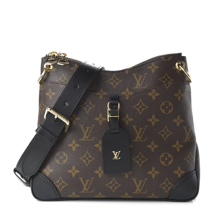 Louis Vuitton Monogram Odeon PM Black 1 of 10