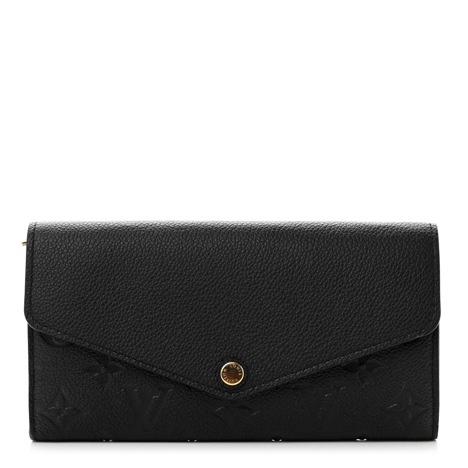 Louis Vuitton Empreinte Sarah Wallet NM Black 1 of 7