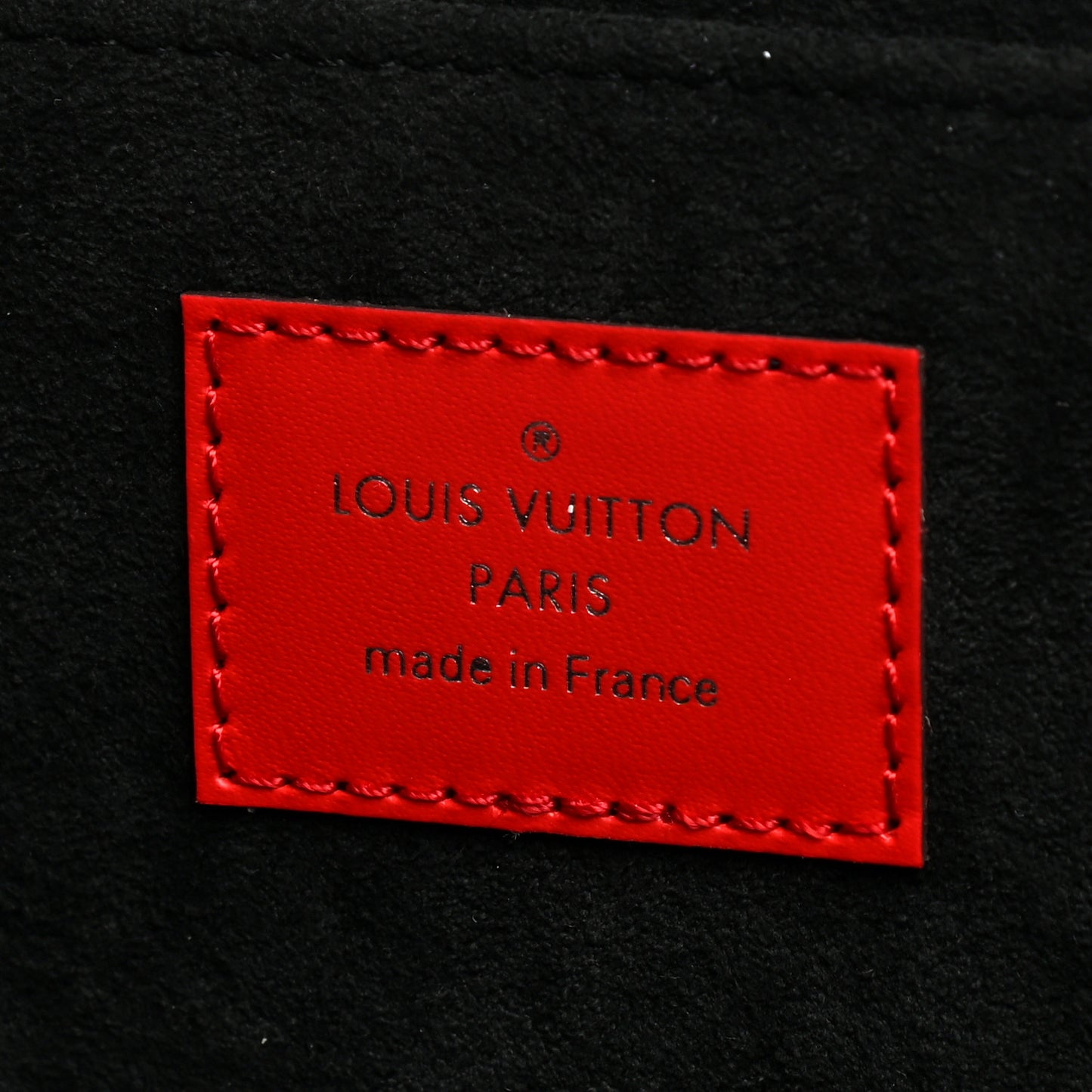 X SUPREME Epi Pochette Jour GM Red