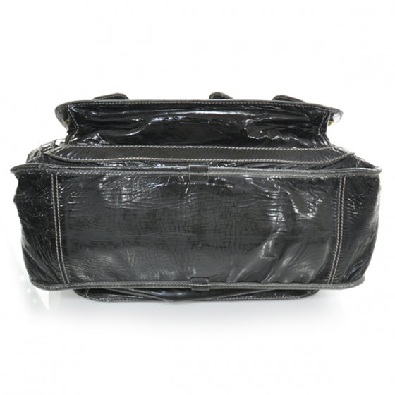 Patent Bay Tote Black