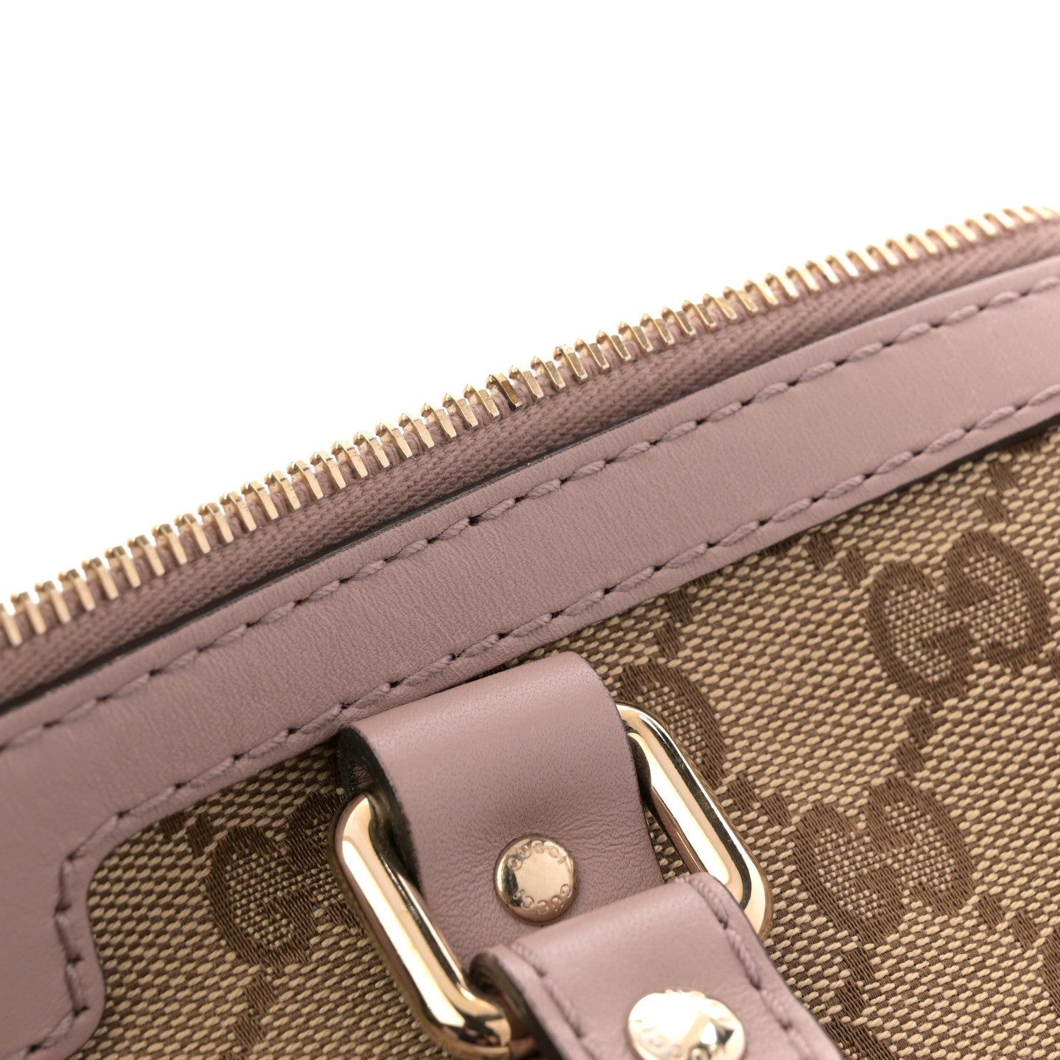 Gucci Monogram Medium Joy Boston Light Pink 12 of 13