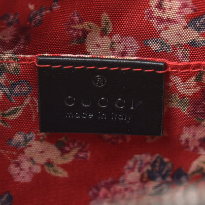 Gucci Calfskin Web Trapuntata Small GG Shoulder Bag Black 6 of 10