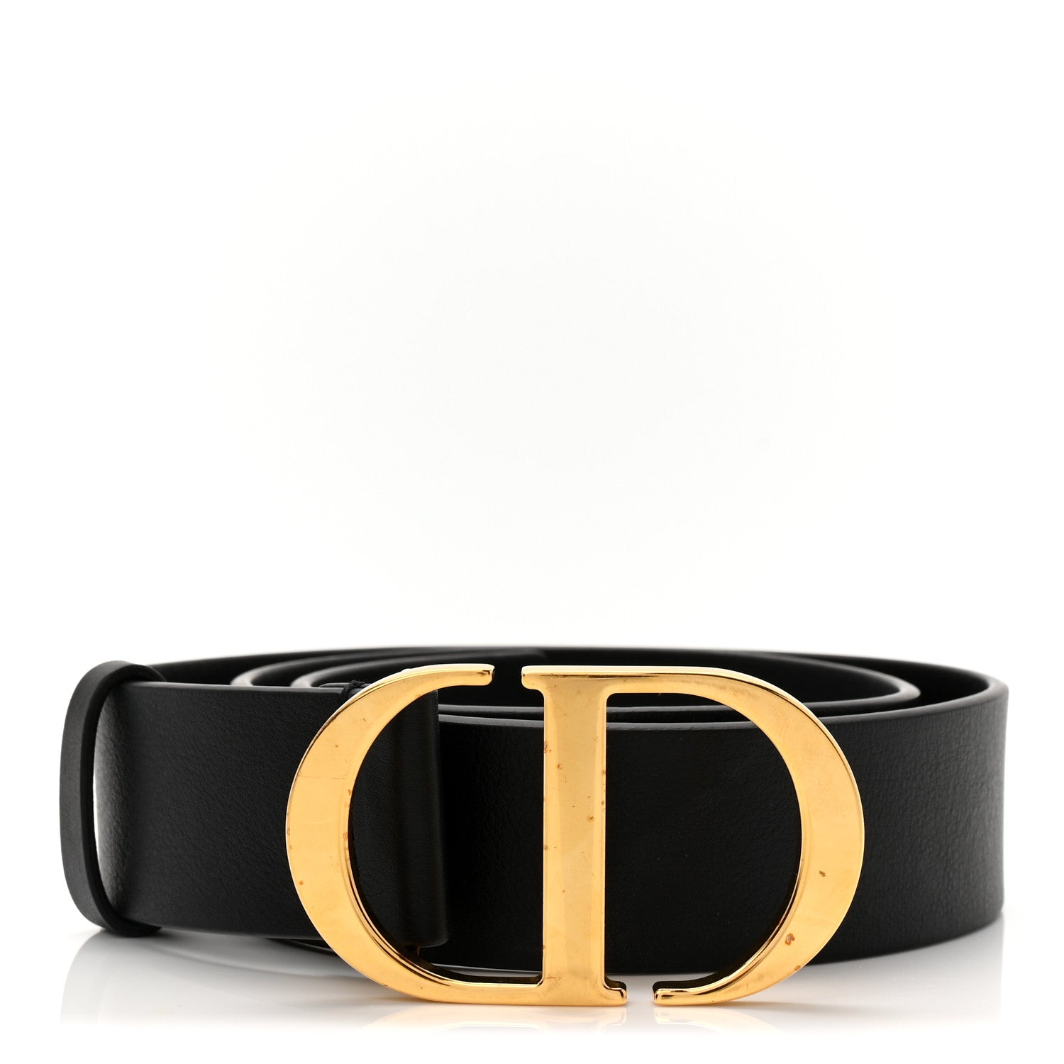 Christian Dior Calfskin CD Belt 75 30 Black 1 of 5