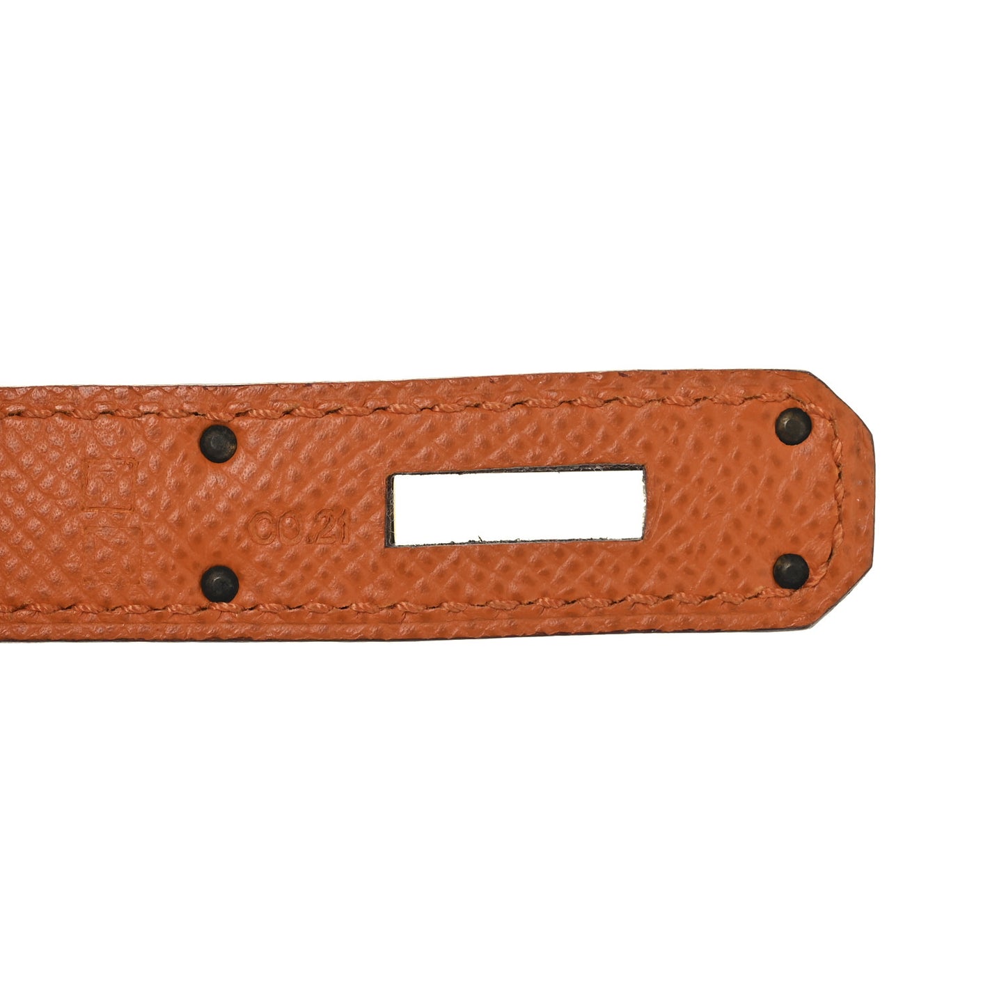 Epsom Birkin 30 Orange