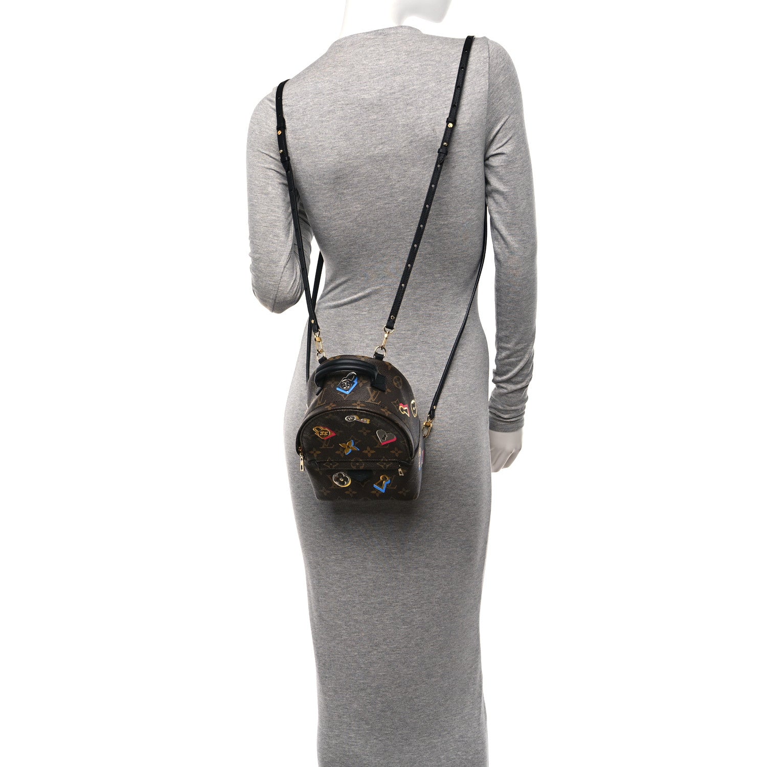 Louis Vuitton Monogram Love Lock Palm Springs Backpack Mini 2 of 12