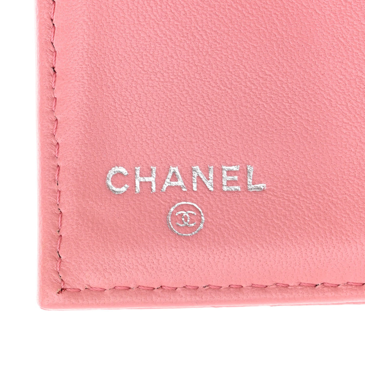 Chanel Lambskin Quilted Large Gusset Flap Wallet Pink 6 of 11