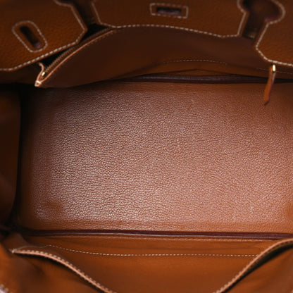 Hermes Togo Birkin 30 Gold 5 of 10