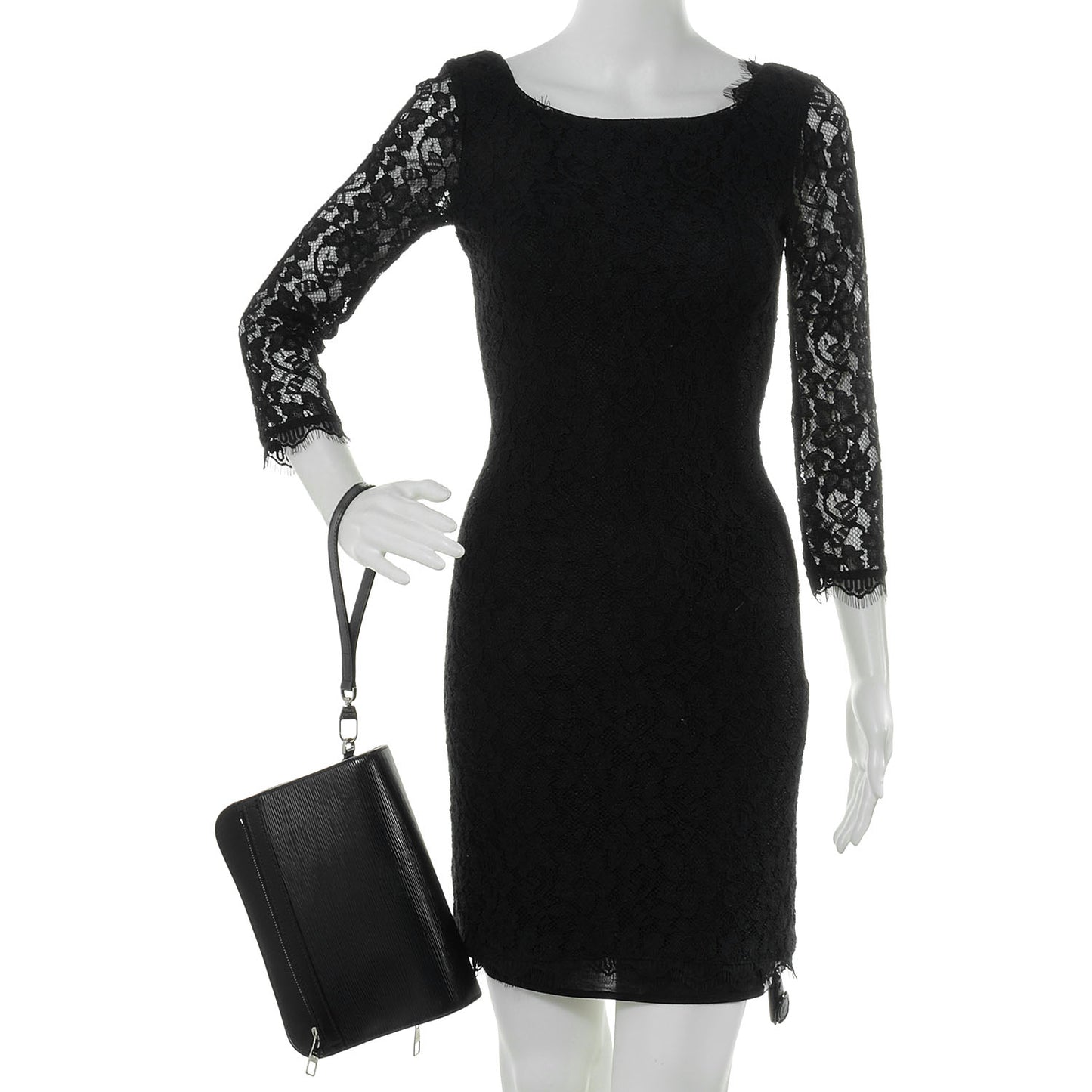 Epi Hoche Wristlet Black