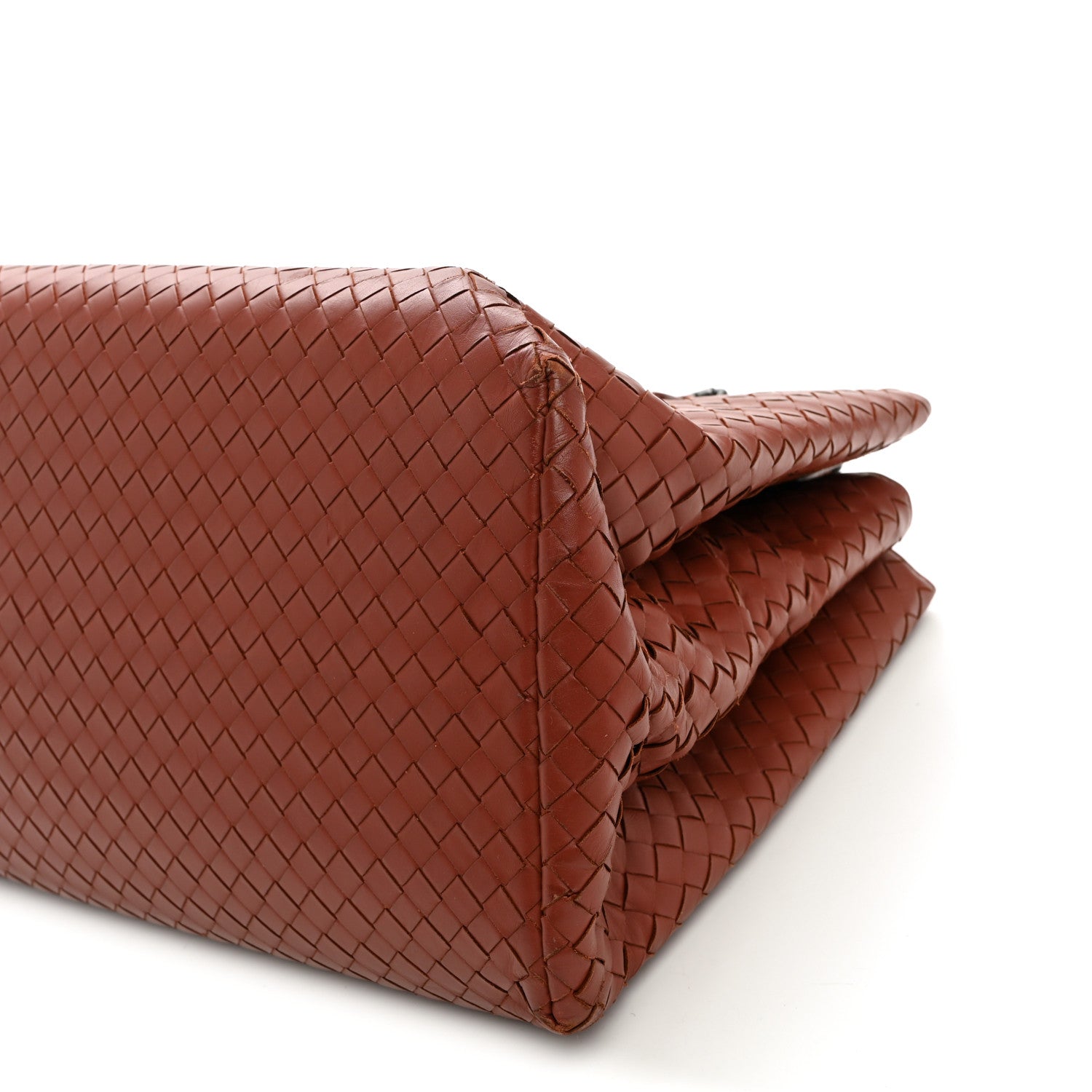 Bottega Veneta Nappa Intrecciato Medium Roma Tote Brique 10 of 13