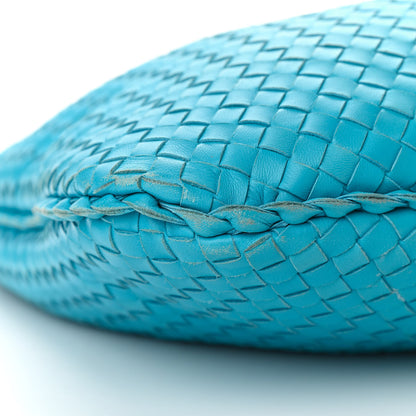 Bottega Veneta Nappa Intrecciato Large Veneta Hobo Turquoise 8 of 14