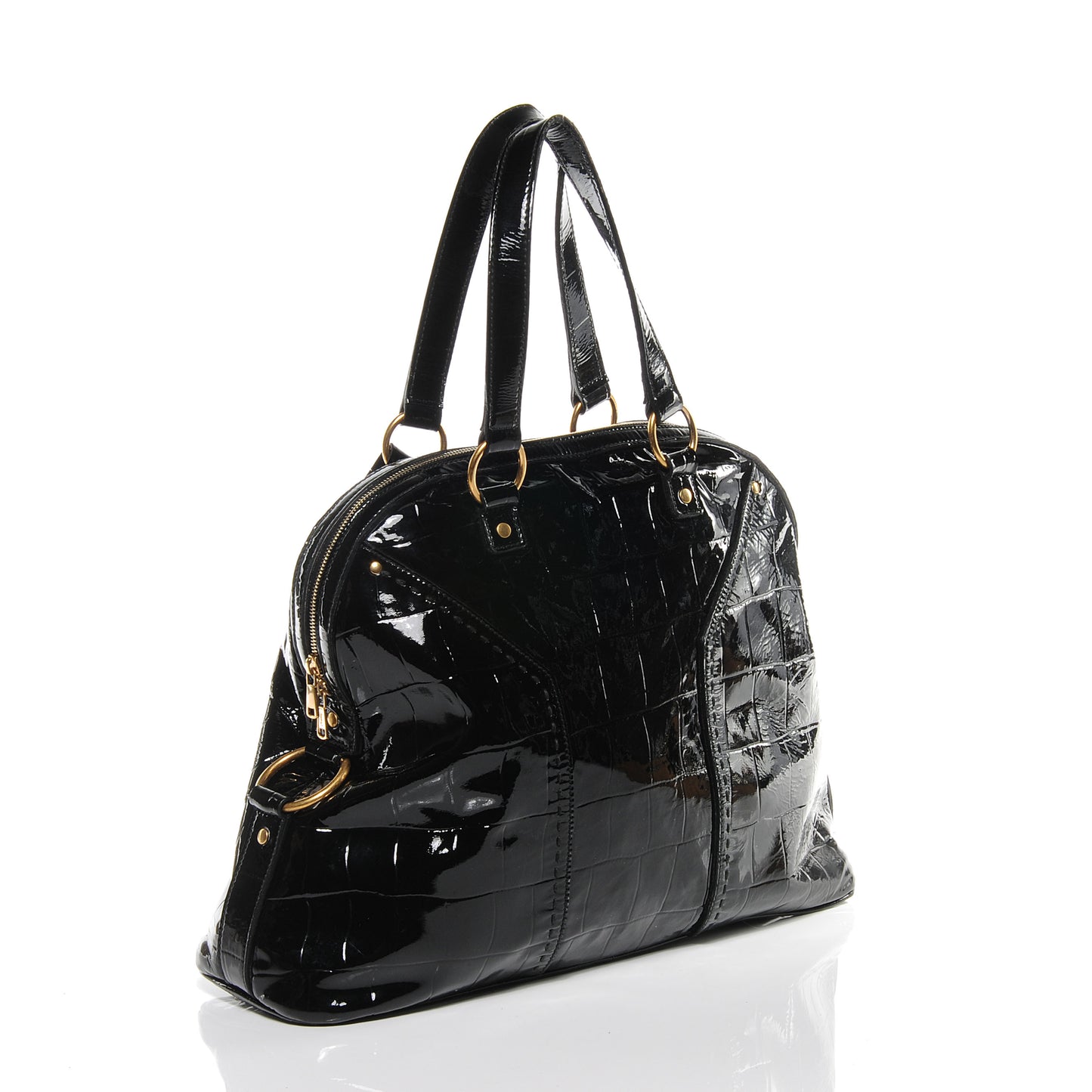 Patent Croc Muse Black
