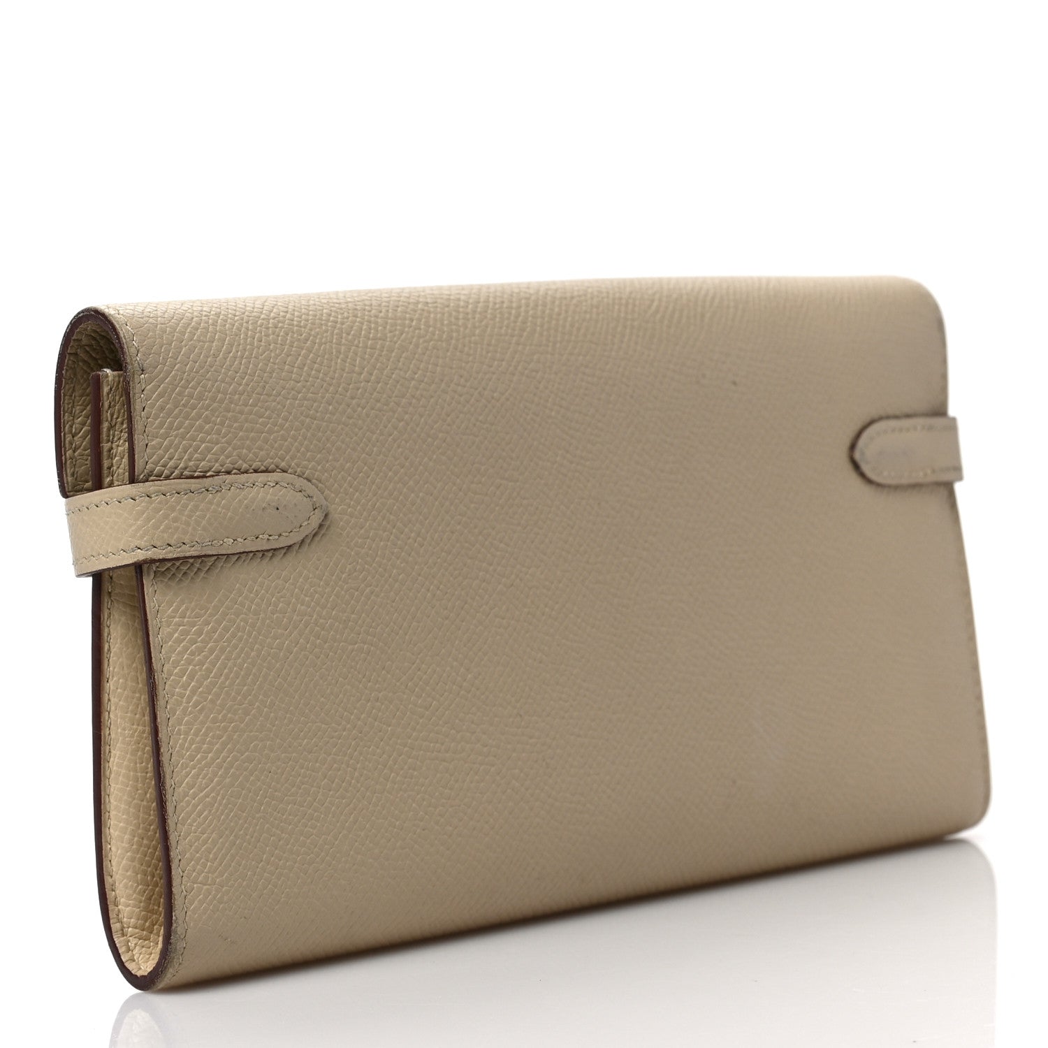 Hermes Epsom Kelly Longue Wallet Argile 3 of 6