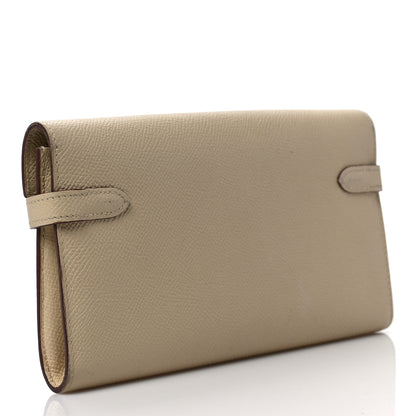 Hermes Epsom Kelly Longue Wallet Argile 3 of 6