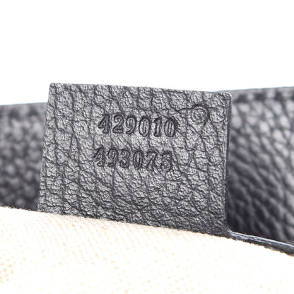 Gucci Calfskin GG Marmont Messenger Bag Black 9 of 15