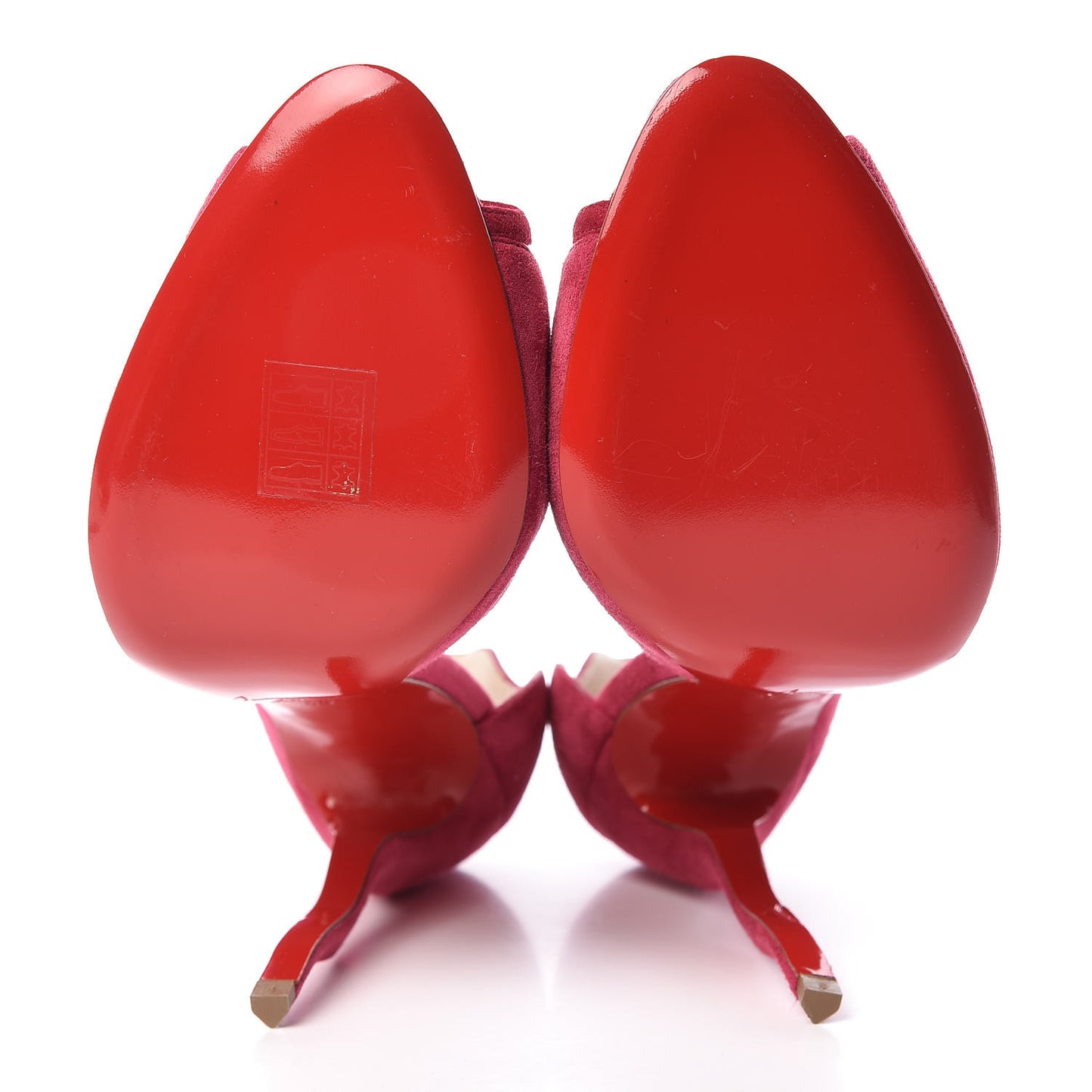 Veau Velours Deepik Half d'Orsay 100 Pumps 40 Rosa