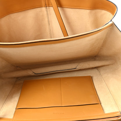 Celine Supple Natural Calfskin Medium Tri-Fold Bag Ocre 5 of 13