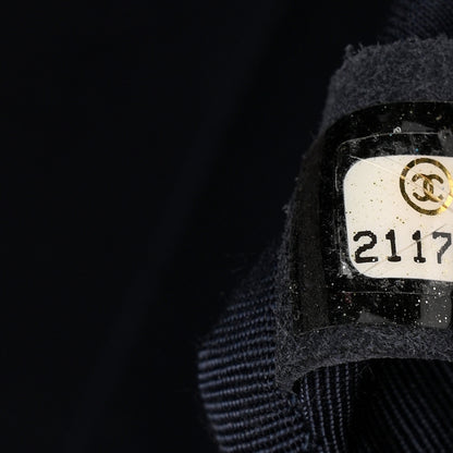 Chanel Lambskin Quilted Medium Boy Flap Navy 7 of 10