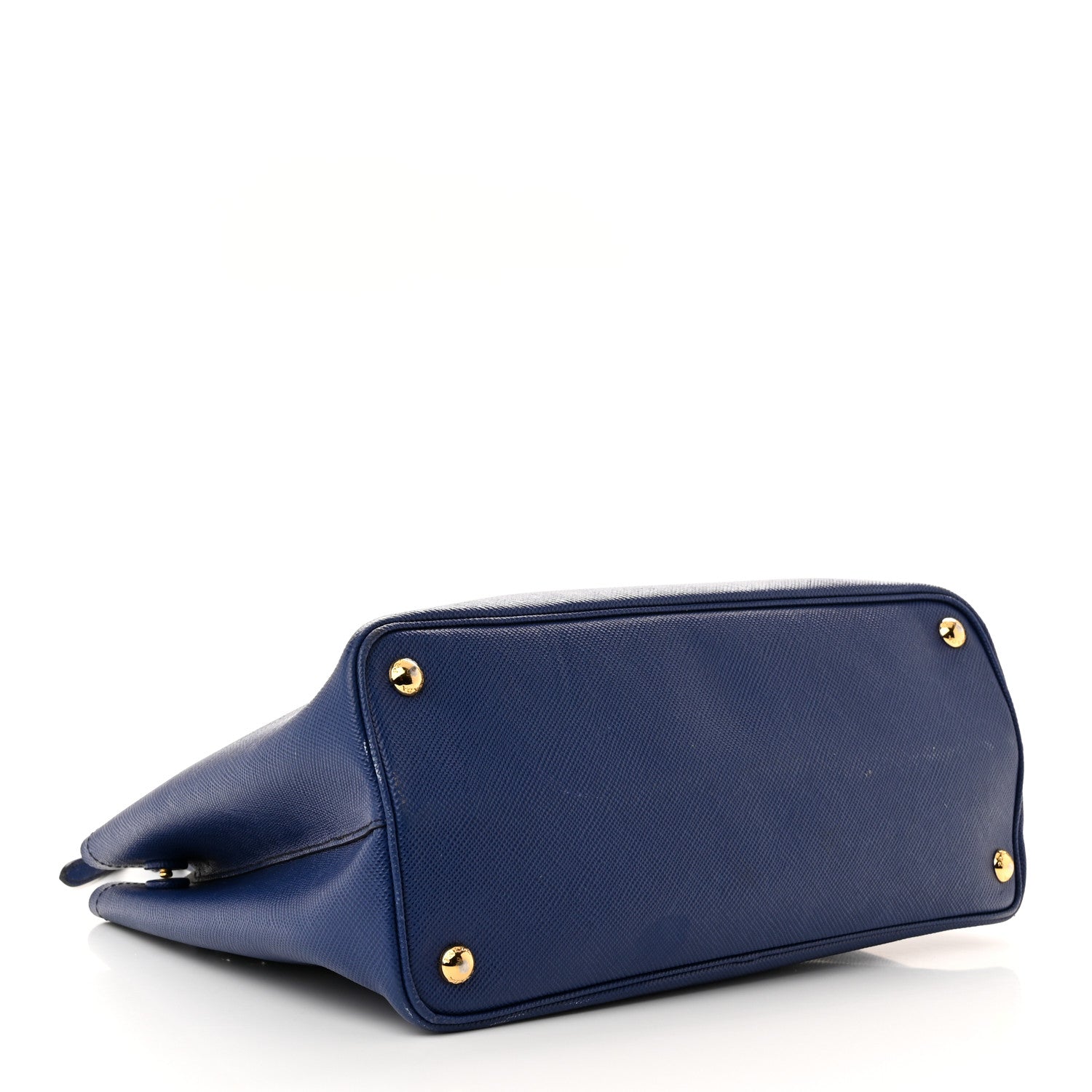 Prada Saffiano Cuir Medium Double Bag Inchiostro 4 of 11